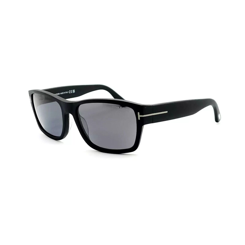 TOM FORD Mason TF445 02D Poralized 58.17 140 *3P Sunglasses Matt Black - Picture 2 of 9